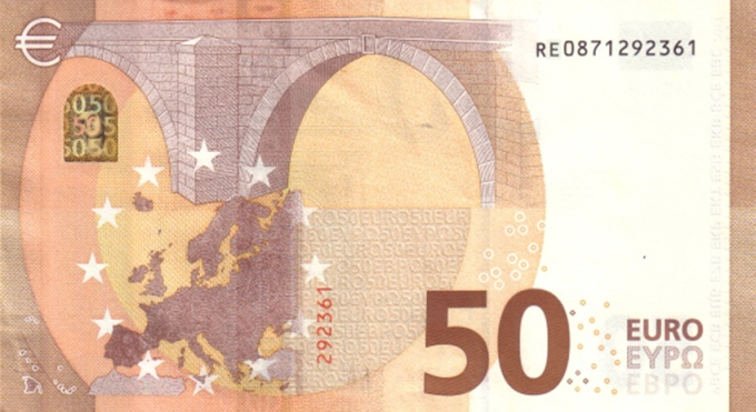 (057) European Union P23RE - 50 Euro (2017-Draghi)